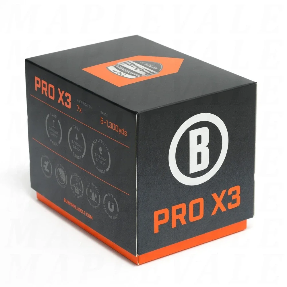 Bushnell Golf Pro X3 Laser Rangefinder w/ Slope 7x Mag 5-1300yds NEW IN BOX